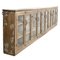 Long Wall Showcase to Hang in Wood and Zinc 2