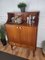 Mid-Century Modern Italian Walnut Wood and Brass Dry Bar Cabinet, 1960s 7