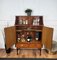 Mid-Century Modern Italian Walnut Wood and Brass Dry Bar Cabinet, 1960s 3