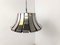 Mid-Century Steel Suspension Lamp by E. Martinelli for Martinelli Luce, 1960, Image 3