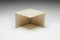 Square Travertine Side Table, 1970s 16