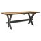Northern Swedish Painted Trestle Dining Table, Image 1