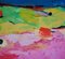 Amrik Varkalis, Abstract Landscape 1, Late 20th Century, Acrylic Painting 2