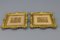 Antique French Rococo Style Gilt Bronze Picture Frames, 1890s, Set of 2, Image 14