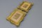 Antique French Rococo Style Gilt Bronze Picture Frames, 1890s, Set of 2 9