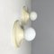 Mid-Century Modern Italian Ball Wall Lamps attributed to Castiglioni for Flos, 1960s, Set of 2, Image 2