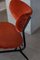 Midentury Stuhl in Orange 2