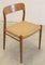 Model 75 Chairs by Niels Otto Møller for J.L. Møllers, 1920s, Set of 6 8