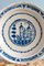 Large Early 18th Century Faience Blue & White Platter from Nevers, Image 2