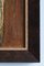 Artista di scuola francese, Strada con chiesa, Dipinto ad olio su tavola, Inizio XX secolo, Con cornice, Immagine 5