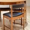 Circular Table and Chairs by Tom Robertson for McIntosh, Set of 4, Image 7