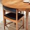 Circular Table and Chairs by Tom Robertson for McIntosh, Set of 4, Image 10