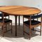 Circular Table and Chairs by Tom Robertson for McIntosh, Set of 4 19
