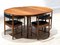 Circular Table and Chairs by Tom Robertson for McIntosh, Set of 4 20