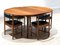 Circular Table and Chairs by Tom Robertson for McIntosh, Set of 4, Image 20