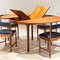 Circular Table and Chairs by Tom Robertson for McIntosh, Set of 4 18