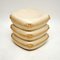 Vintage Italian Ceramic Cushions Stool, 1970s, Image 3