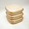 Vintage Italian Ceramic Cushions Stool, 1970s, Image 1