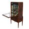 Vintage French Art Deco Secretaire Desk with Marquetry and Inlays, 1920s 7