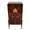 Vintage French Art Deco Secretaire Desk with Marquetry and Inlays, 1920s 8