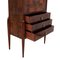 Vintage French Art Deco Secretaire Desk with Marquetry and Inlays, 1920s 11
