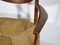 Danish Teak Chair with Paper Cord Armrests by Peter Hvidt & Orla Molgaard-Nielsen for Soborg Mobelfabrik, 1960, Image 9