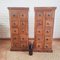 Vintage Colonial Teak Apothecary Cabinets, 1990s, Set of 2, Image 22