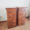 Vintage Colonial Teak Apothecary Cabinets, 1990s, Set of 2 8
