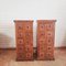Vintage Colonial Teak Apothecary Cabinets, 1990s, Set of 2 9