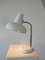 White Metal Desk or Table Lamp, 1950s 4