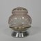 Art Deco Deckenlampe mit Glasschirm, 1930er 10