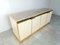 Vintage Lacquered and Brass Credenza, 1980s 3