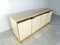 Vintage Lacquered and Brass Credenza, 1980s, Image 3