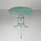 Iron Garden Table with Round Top on 3 Legs, 1950s, Image 1