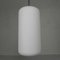 Vintage Hanging Lamp with Cylindrical White Glass Shade, 1950s, Image 14