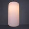 Vintage Hanging Lamp with Cylindrical White Glass Shade, 1950s, Image 4