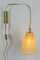 Art Deco Height Adjustable Wall Lamp, 1920s 17