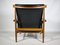 Teak and Leather Model Bwana Armchair and Footstool by Finn Juhl for France & Søn / France & Daverkosen, 1960, Set of 2 6