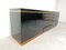 Brass and Lacquer Sideboard by Jean Claude Mahey, 1970s 4