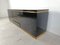 Brass and Lacquer Sideboard by Jean Claude Mahey, 1970s 2