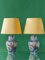 Vintage Delft Polychrome Table Lamps, 1940s, Set of 2, Image 1