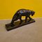 Französische Art Deco Keramik Statue eines Panthers von Jean, 1930er 7
