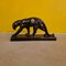 French Art Deco Ceramic Statue of a Panther by Jean, 1930s 1