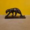 French Art Deco Ceramic Statue of a Panther by Jean, 1930s, Image 1