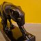 Französische Art Deco Keramik Statue eines Panthers von Jean, 1930er 5