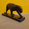 Französische Art Deco Keramik Statue eines Panthers von Jean, 1930er 6