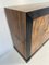 Italienisches Art Deco Sideboard aus Nussholz, Schwarz Lack, Metall & Gold von Gio Ponti, 1930er 7