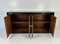 Italian Art Deco Walnut Briar, Black Lacquer, Metal and Gold Sideboard by Gio Ponti, 1930s 10