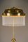 Lampada da terra Art Déco regolabile con aste in vetro opalino, anni '20, Immagine 9