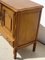 Small TV Cabinet with Swivel Tray in Oak, 1980s 11